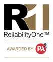 reliability one award logo