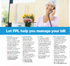 managing your bill brochure