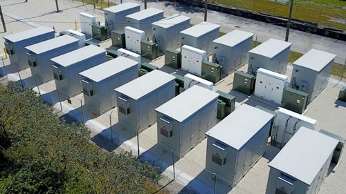 Battery storage field